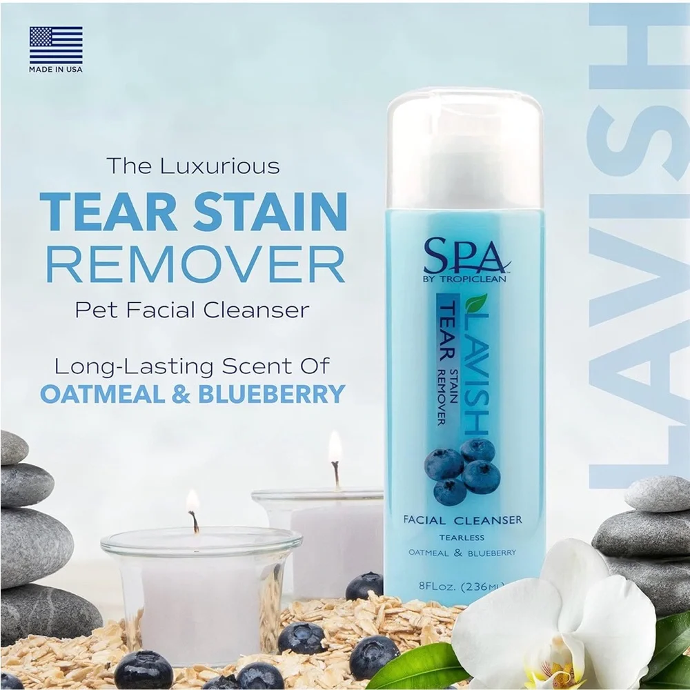 TropiClean SPA tear stain remover for dogs